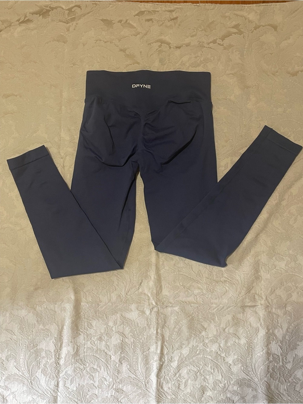 Dfyne blue scrunch leggings - Picture 2 of 6